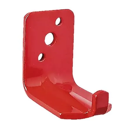 [BRACKET 30 HOOKRED] Hook Style Wall Bracket for 30# Fire Extinguishers