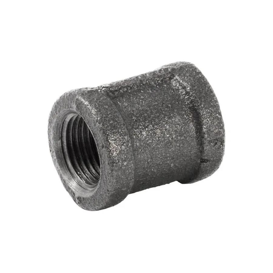[PFS LPIBF64] Black Steel Pipe Coupling 3/8"