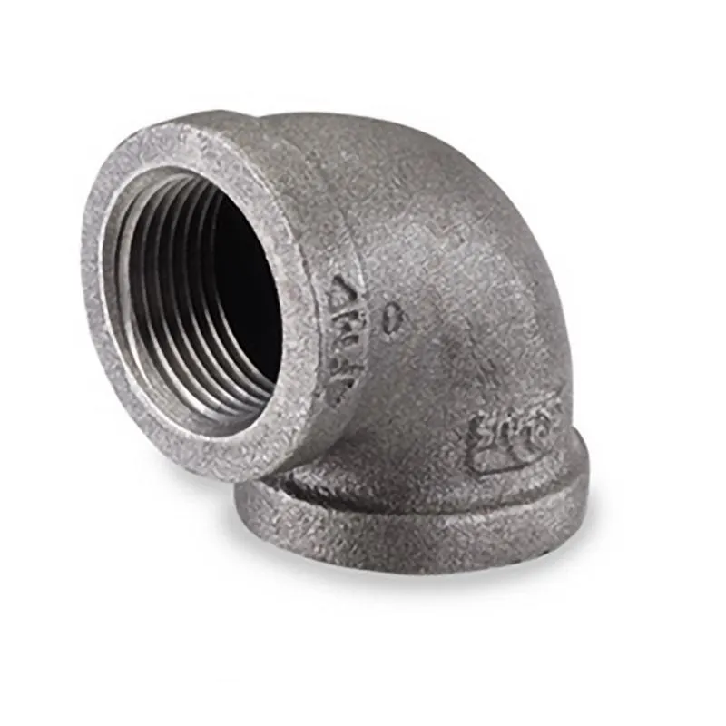 [PFS LPI-BF60] Black Steel Pipe 3/8" 90 Degree Elbow