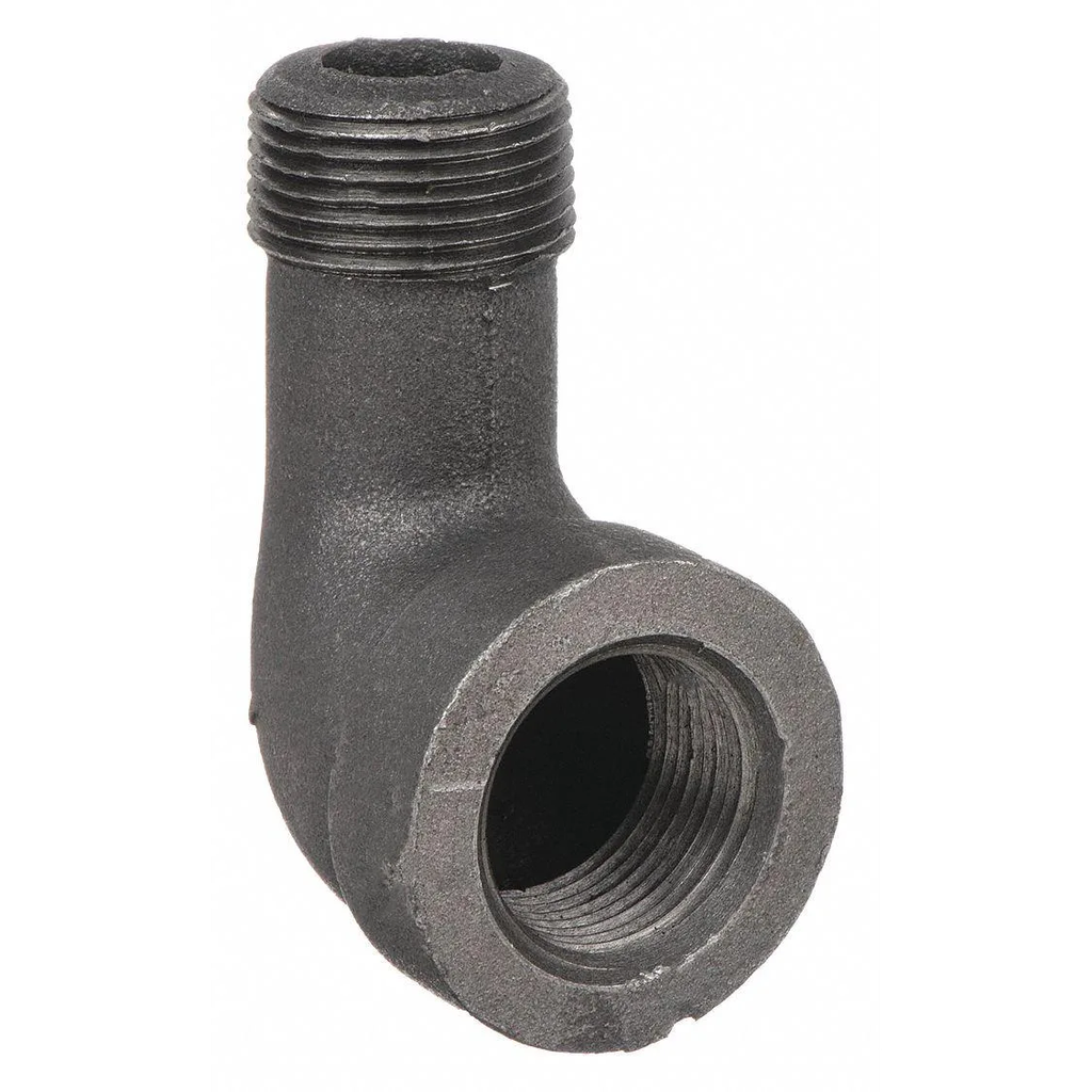 [PFS LPIBF62] Black Steel Pipe 3/8" 90 Degree Street Elbow