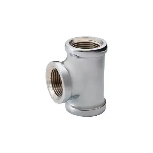 [PFS LPI-CHROME63] Chrome Steel Pipe 3/8" Tee