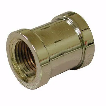 [PFS LPI-CHROME64] Chrome Steel Pipe 3/8" Coupling