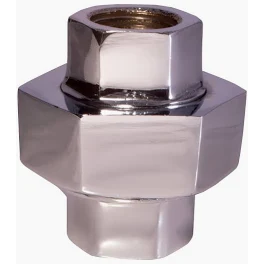 [PFS LPI-CHROME66] Chrome Steel Pipe 3/8" Union