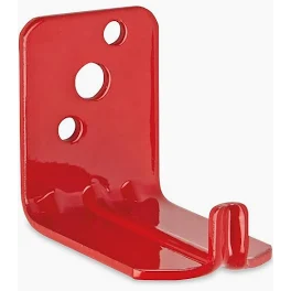 [BRACKET 10-HOOKRED] Hook Style Wall Bracket for 10# Fire Extinguishers