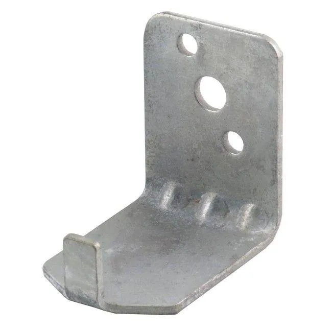 [BRACKET 10-HOOKSIL] Hook Style Wall Bracket for 10# Fire Extinguishers (Silver)