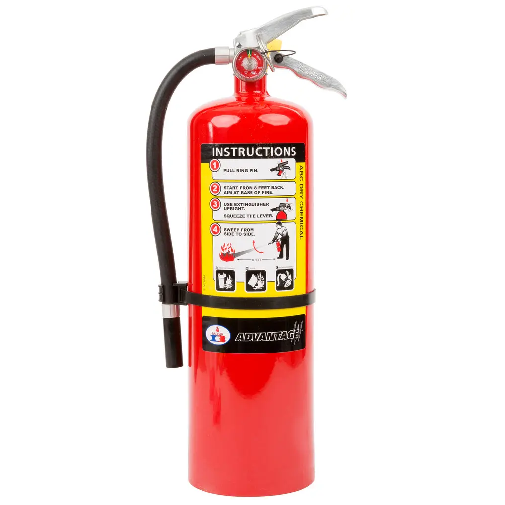 [BADGERADV-21007867B] Badger Advantage 21007867B 10 lb. ABC Fire Extinguisher w/Wall Hook