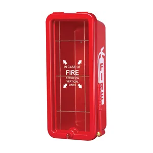 [LPI 5CABR] New FC5R  5 lb. FireTech™ Molded Fire Extinguisher Cabinet, Red